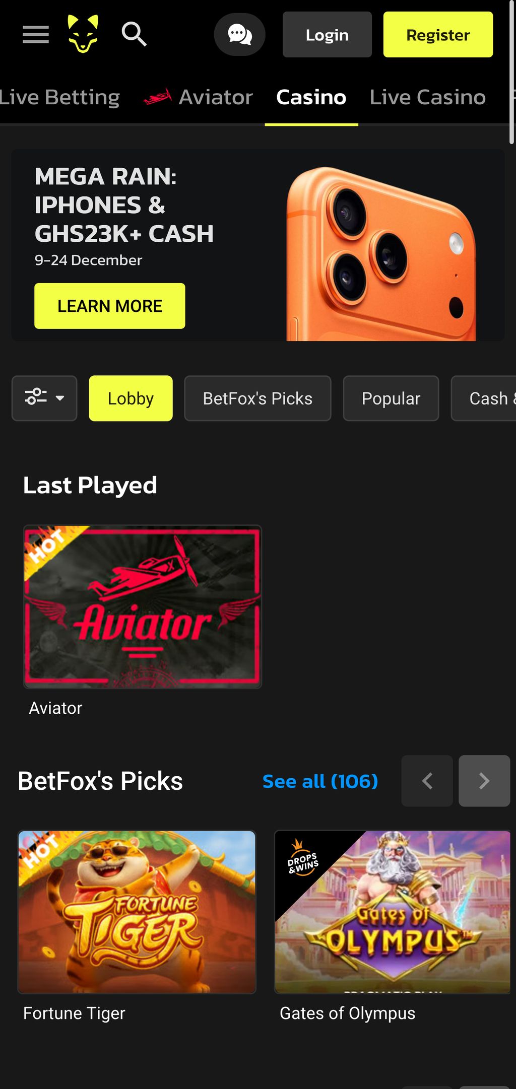 BetFox casino