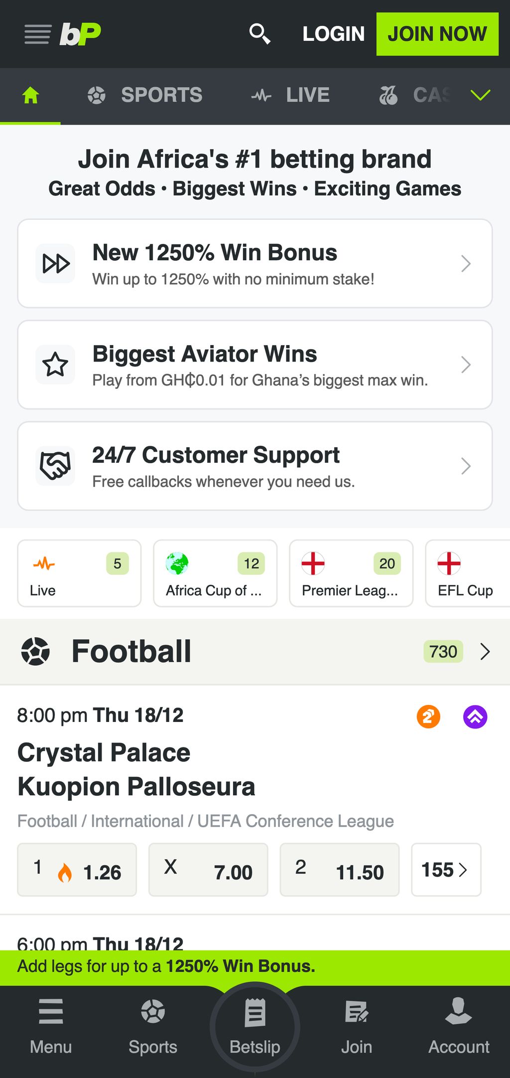 betPawa Ghana App