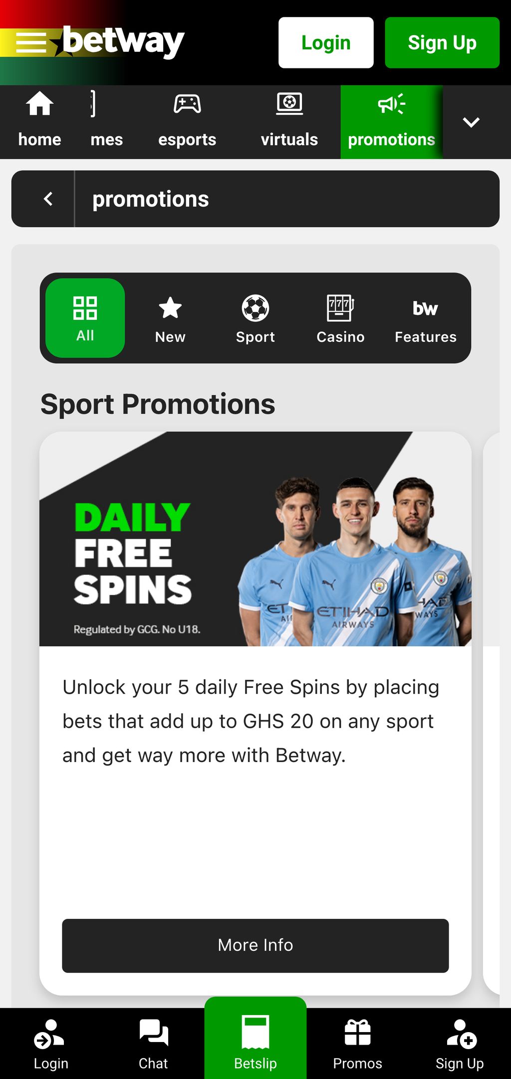 Betway promos
